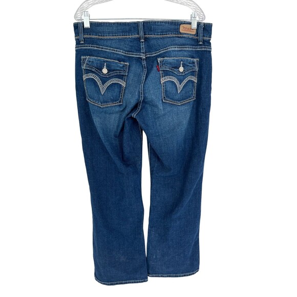 Levi Strauss Jeans Women's Size 32 Cotton Blend 529 Curvy Bootcut - Picture 2 of 7